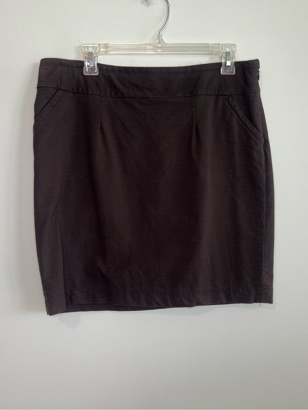 Merona Dark Brown Straight Skirt